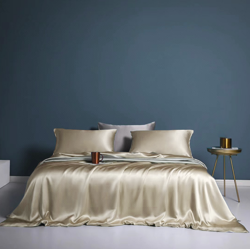 Silk comforter online set