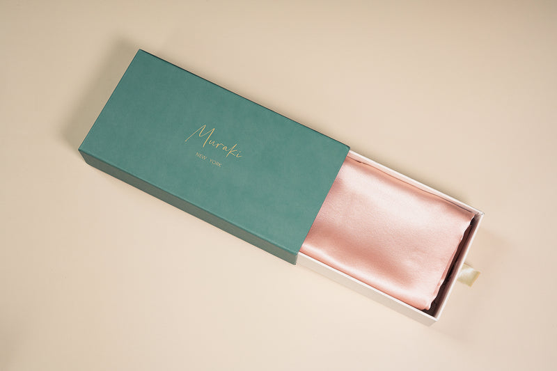 Pearl Pink Queen Silk Pillowcase