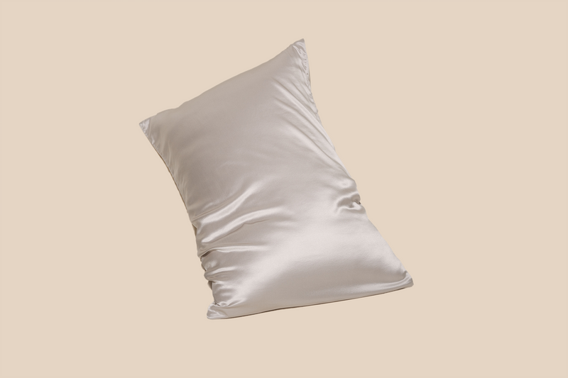 Fog Grey Queen Silk Pillowcase