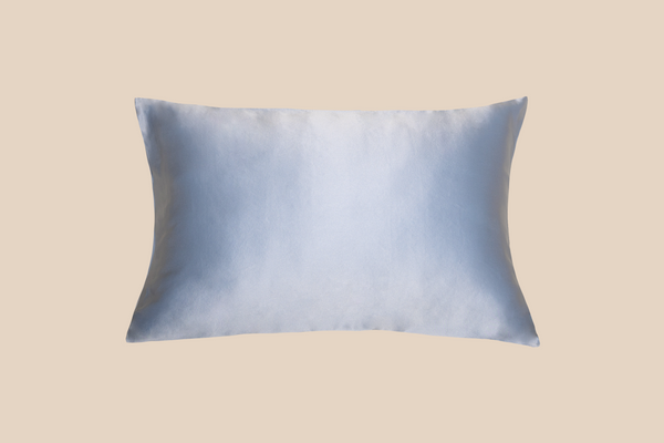 Sky Blue Queen Silk Pillowcase